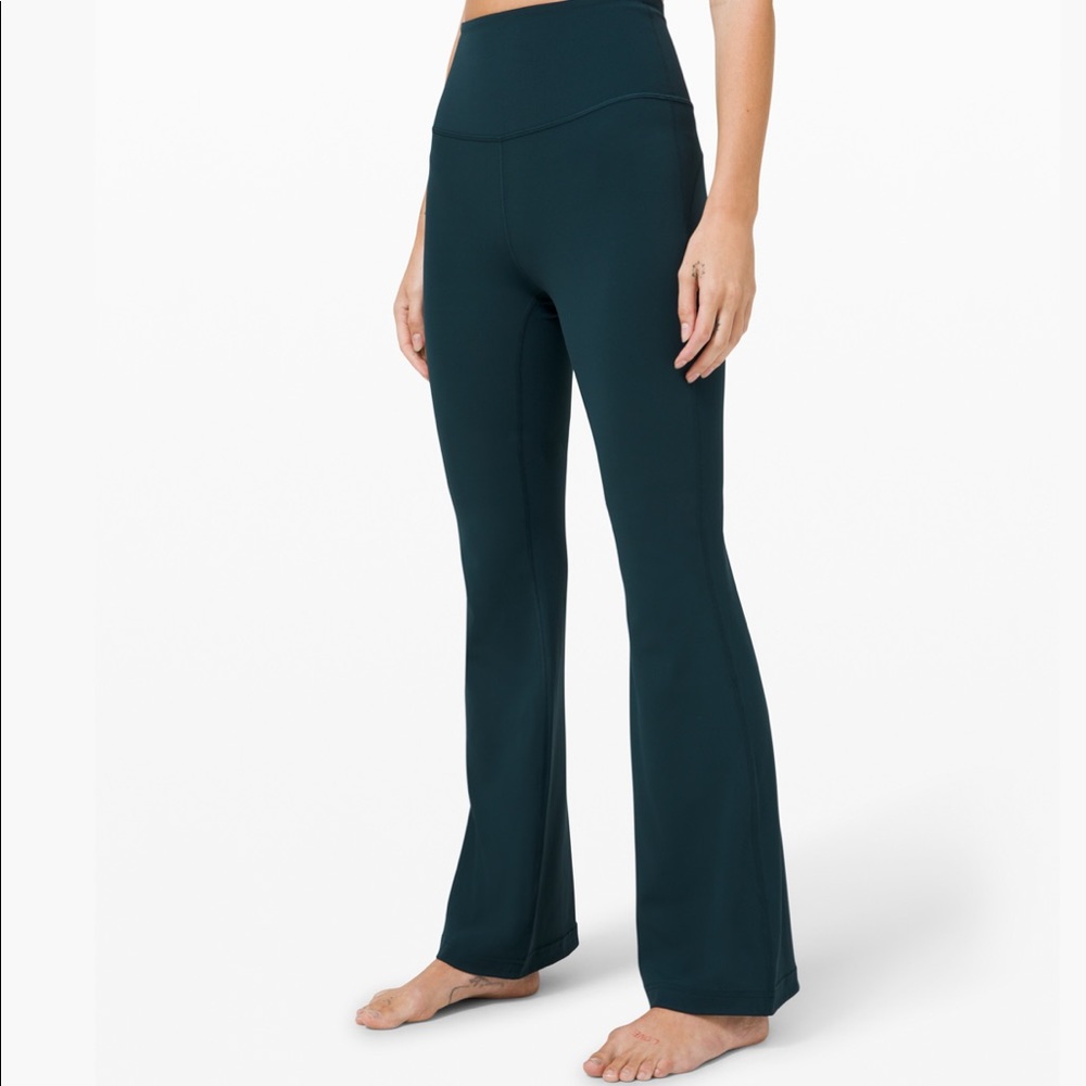 lululemon groove pant flare super high-rise